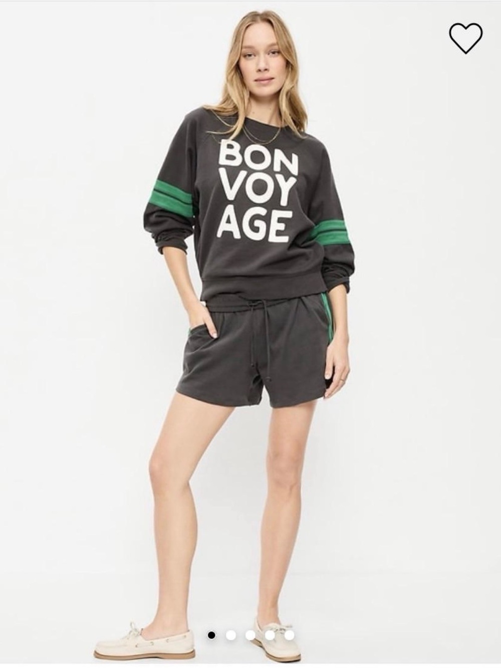 Old Navy SoComfy Terry Bon Voyage Sweatshirt